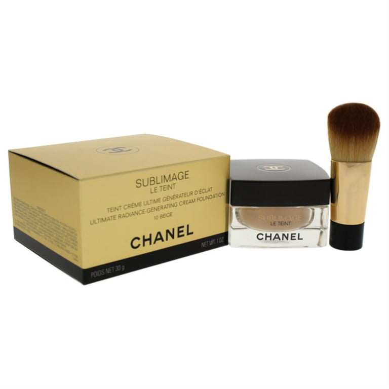 Sublimage Le Teint Ultimate Radiance-Generating Cream Foundation - # 10  Beige by Chanel for Women - 1 oz Foundation 