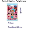 thumbnail image 2 of LOL Surprise Goodie Bag Candy Treat Birthday Gift Bags Party Favors Handles Snack Supplies, 2 of 4