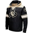 thumbnail image 2 of Men's Colosseum Black Colorado Buffaloes 2.0 Lace-Up Pullover Hoodie, 2 of 4