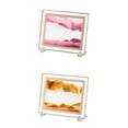 thumbnail image 1 of GUOOL 2x Moving Art Picture Display For Desktop Pink Orange 5in, 1 of 8