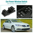 thumbnail image 2 of Unique Bargains Front Left Power Window Switch Window Control Switch for Volkswagen CC 2009-2013 No.1K4959857AREH, 2 of 7
