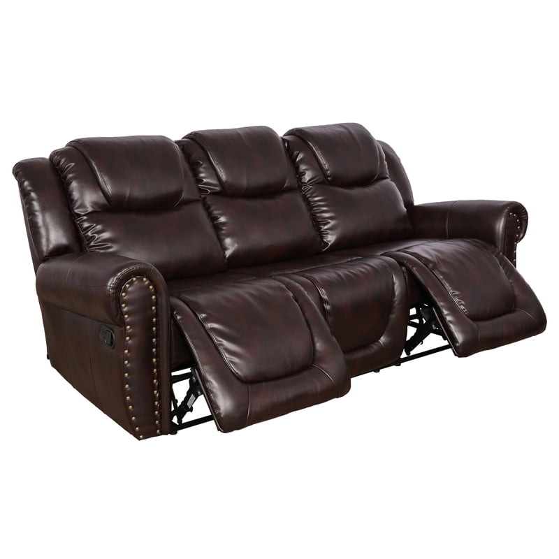MAYEERTY Modern Adult Reclining Sofa - Simple Stylish Business Function for Living Room