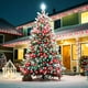 thumbnail image 3 of Guirnalda de luces navideñas KNONEW 123 m 1000 LED para exteriores, color rojo y blanco, 3 of 6