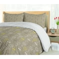 thumbnail image 5 of Ambesonne Cocoa Duvet Cover Sets, Flowers Butterfly, 2-Queen, Cocoa Black and White, 5 of 7