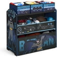 thumbnail image 1 of Delta Children Design & Store 6 Bin Toy Storage Organizer - Greenguard Gold Certified, Batman, 1 of 6