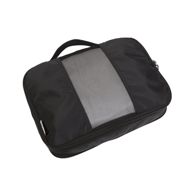 BTL 4-Piece Compression Packing Cubes, Black photo 8