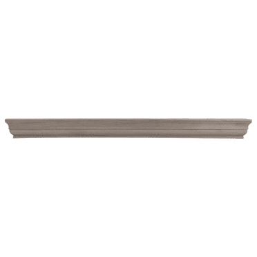 48in Ash Gray Shaker Mantel