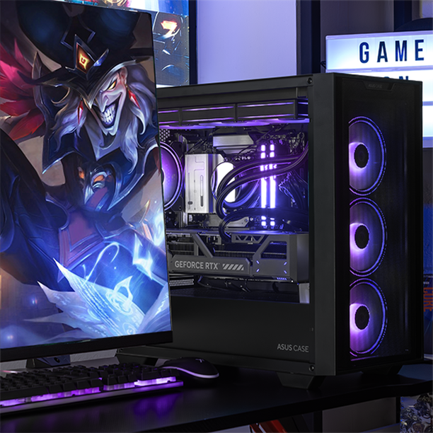 PC Gamer Completa IA PRO Xtreme PC Gaming ASUS NVIDIA GeForce RTX 5090 Intel Core Ultra 9 285 32GB DDR5 SSD 1TB Monitor Curvo 27 180Hz Sistema Liquido WIFI Black PBA Productividad impulsada por IA