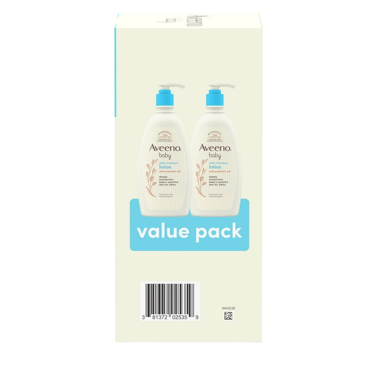 【新品】アビーノ Aveeno Baby lotion 354ML×2本 Aveeno Baby Daily Moisture Lotion with Nourishing Oat, 2 x 12 fl