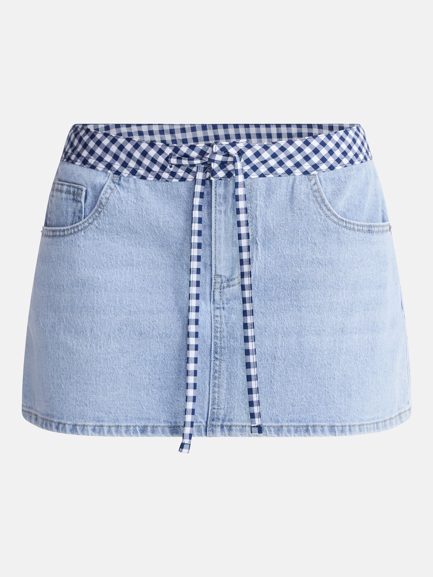 No Boundaries Game Day Denim Skirt, Women's XXS-XXL