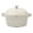 Matte Linen White, variant on Crock-Pot Northvale Cast Aluminum Lightweight Durable 5.2 Quart Heavy Duty Dutch Oven Pot With Lid, Oven Safe, Dual Handles - Matte Blue