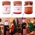 thumbnail image 3 of Cartoon Water Dispenser Bucket Cover Reusable High Stretchy Bucket Sleeve Dustproof Drinking Barrel Dust Cover for Home Office, 3 of 6
