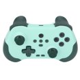 thumbnail image 4 of Wireless Controller Gamepad, Stable Connection Motion Sensing Technology Ergonomic Cool Lighting Wide Compatibility Wireless Gaming Controller  for IOS MFi Green,Black, 4 of 7