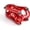 Red, variant on ZTZ Mountain Bike Stem,31.8mm 50mm Bicycle Aluminum Alloy Short Handlebar Stem for Most Bicycle, Road Bike, Mountain Bike, Cycling Handlebar Accessories (Black)