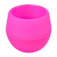 thumbnail image 2 of Mini Flower Pot, Small Round Plastic Planter Ribbed Nursery Pot Decorative Succulent Container, Cactus Herb Bonsai Desktop Planter for Home Office Windowsill Garden Decoration, 2 of 7