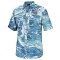 thumbnail image 2 of Men's Colosseum  Blue Syracuse Orange Realtree Aspect Charter Full-Button Fishing Shirt, 2 of 3
