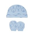 thumbnail image 4 of Bonjour Bebe Ensemble Layette 5 Pcs Ourson – Essentiels pour Bébé 100 % Coton, Dormeuse, Cache-Couche et Plus – Cadeau Adorable et Confortable pour Bébés Garçons et Filles, 4 of 6