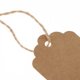 thumbnail image 3 of 100pcs Papel Kraft Navidad Ciervos Elk Etiquetas colgantes Adornos de etiquetas de de marrón Soledad Etiquetas colgantes de navidad, 3 of 10