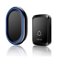 thumbnail image 1 of Wireless Door Bell, Mini Waterpoof Doorbell Chime Operating at 1000 Feet with 58 Melodies, 4 Volume Levels & LED Flash, 1 of 7