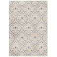 thumbnail image 3 of SAFAVIEH Brentwood Braelyn Damask Area Rug, Light Gray/Blue, 5'3" x 7'6", 3 of 13