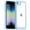 Blue, variant on Feishell Clear Case for iPhone 7/8/SE 2020/SE 2022 4.7 inch,Shockproof Hybrid Soft TPU Bumper Anti-Scratch Hard Acrylic Back Transparent Slim Phone Case Cover for iPhone 7/8/SE 2020/SE 2022,Clear