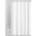 thumbnail image 3 of iDesign Solid Polyester Stall Shower Curtain - 12 Reinforced Buttonholes - Use in Primary or Guest Bathrooms, 3 of 7