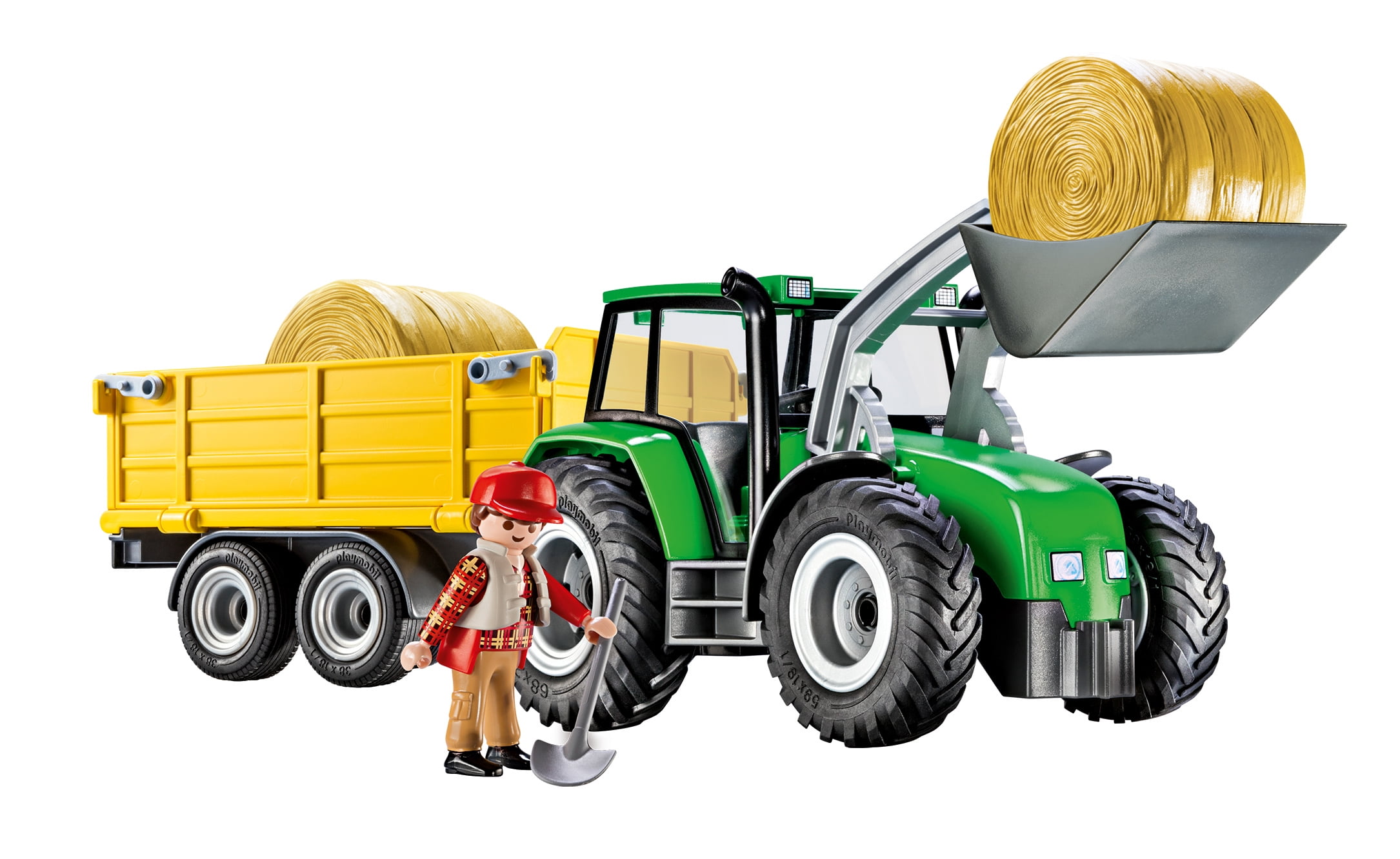 show original title Details about   Playmobil ® 6130 TRACTOR WITH TRAILER PARTS TO CHOOSE #P4