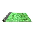 thumbnail image 2 of Ahgly Company Indoor Rectangle Oriental Green Industrial Area Rugs, 2' x 3', 2 of 4