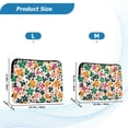 thumbnail image 4 of FORMRS 13"-13.3" Laptop Sleeve Protective Case Soft Carrying Quilted Computer Bag Cover, Floral Blooms, 4 of 7