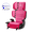 Pink Cotton Candy, variant on Diono Connect3 RXT 2-in-1 High-Back Booster, Black Storm
