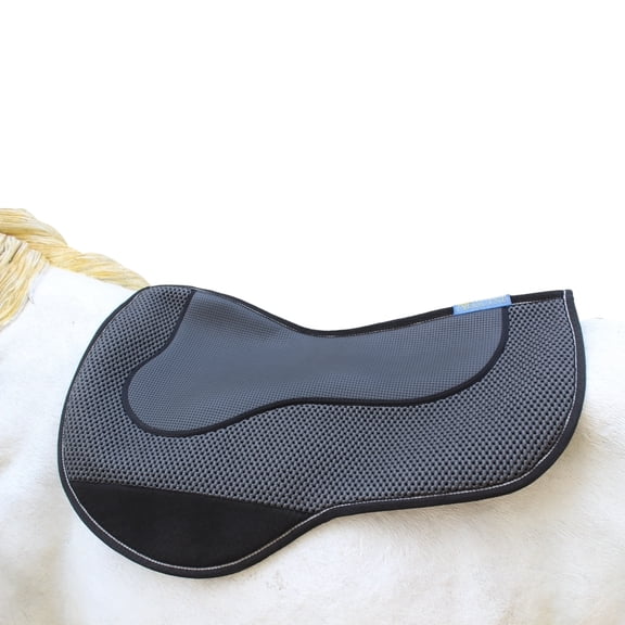 Horse Western Neoprene Endurance Gel Tack Anti-Slip Saddle Black Pad 6402BK