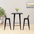 thumbnail image 5 of Modern kitchen table, Black Kitchen Table, Dining Room Table for Kitchen Dining Room & Coffee Shop., 5 of 5