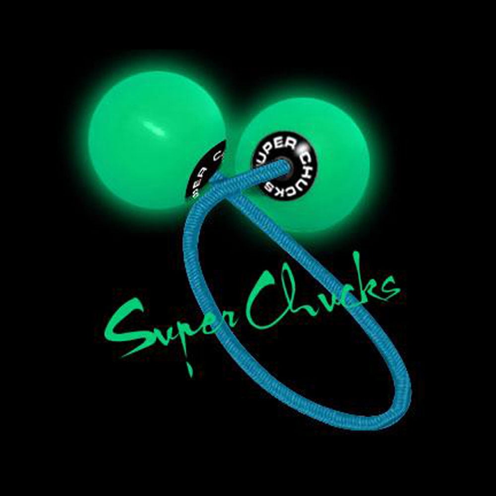 Bounce Super Chucks Begleri Skill Toy-Spin Stretch them back and Fling 'em! 
