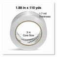 thumbnail image 3 of Deluxe General-Purpose Acrylic Box Sealing Tape, 3" Core, 1.88" x 109 yds, Clear, 12/Pack | Bundle of 2, 3 of 4