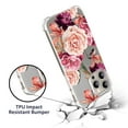 thumbnail image 5 of CoverON Phone Design For Apple iPhone 15 Pro Max Case, Clear Flexible Soft Rubber Slim TPU Cover, Peony Flower, 5 of 7