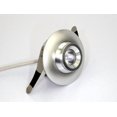 thumbnail image 1 of Mini LED Spotlight Eye Ball Down Light LED Fixture (100-240VAC) - 3 Watt Natural White (4000K) LED Downlight for Cabinets, Office or Ceiling Lighting, 1 of 4