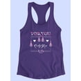 thumbnail image 3 of For You Only You I Live  Racerback Tank Women -Image by Shutterstock, Female Large, 3 of 4