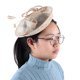 thumbnail image 2 of Gorra De Iglesia Para Mujer De Amplia Aplicación, Sombrero De Novia, Gorra De Fiesta De Té, Gorra De Iglesia, Hilo De Lino Para Fiesta De Disfraces, Fotografía, Adornos De ANGGREK Otros, 2 of 8
