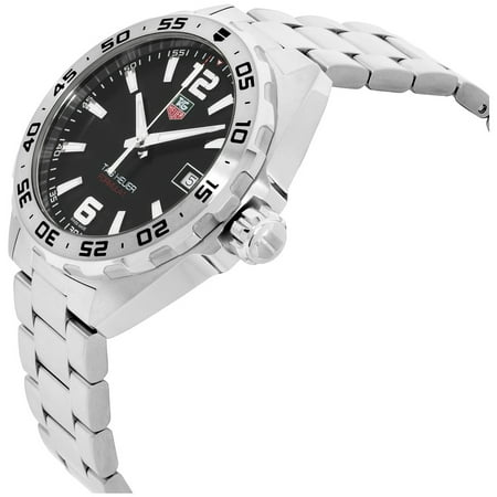 tag heuer formula 1 black dial men's watch