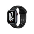 thumbnail image 1 of Apple Watch Nike Series 7 GPS, Caja de Aluminio Medianoche de 41 Mm y Correa Deportiva Nike Antracita/negra - Normal, 1 of 1