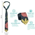 thumbnail image 6 of Rustic Country Floral Tie & Necktie Set: Unique Style for Outdoor Gatherings, Stylish and Comfortable, 6 of 6