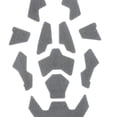 thumbnail image 4 of Stickers DIY 11Pcs/ Accessories Adhesive Sticky Applique - Gray, 4 of 8