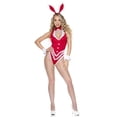 thumbnail image 6 of Music Legs Women's Seductive Rabbit 71098 RED ML, 6 of 11