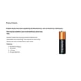 thumbnail image 3 of Batería alcalina Duracell CopperTop AA de 1,5 V, 40 unidades, 3 of 3