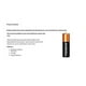 thumbnail image 3 of Batería alcalina Duracell CopperTop AA de 1,5 V, 40 unidades, 3 of 3