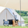 thumbnail image 3 of Camping Tarp Poles Ultralight Titanium Alloy Tent Support Rods Lightweight, 3 of 8
