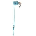 thumbnail image 1 of Cat Teaser Faux Feather: Plush Elastic Rope Interactive Kitten Wand Pet Play Toy, 1 of 4