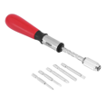 thumbnail image 4 of 4 set 260MM Spiral Screw Driver Hand Pressing Ratchet Screwdriver with Slotted and Screwdriver Bits, 4 of 9