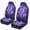 Purple Butterfly Print, variant on Uorisanigo Pink Leopard Car Seat Covers Waterproof Car Seat Covers Full Set of 2 Easy Installation Breathable Front Seat Cover Cars Accessories Suitable for Cars, SUV and Trucks