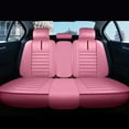 thumbnail image 4 of Tuqiang Car Seat Covers Waterproof for Acura for TL 2004-2014 Premium 5-Seat Car Seat Covers Waterproof Full Set Pink, 4 of 6